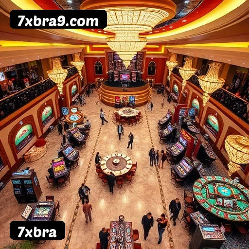 Loterias no lobby — imagem de referência
